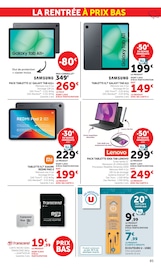 Promos Smartphone dans le catalogue "LES PRIX BAS Spécial rentrée" de Hyper U Smartphone en promo dans le catalogue Hyper U à la page 85