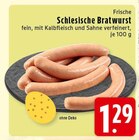 Frische Schlesische Bratwurst Angebote bei E center Wesel für 1,29 €