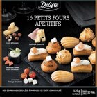 16 petits fours apéritifs - DELUXE en promo chez Lidl Soissons à 5,49 €