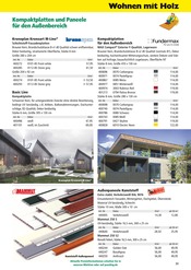 Fassadenverkleidung Angebote im Prospekt "Holz- & Baukatalog 2023/24" von Holz Possling Fassadenverkleidung Angebote im Prospekt "Holz- & Baukatalog 2023/24" von Holz Possling auf Seite 33