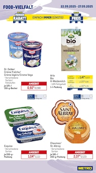 Sahne im METRO Prospekt "Wochenangebote SCO + Gewinnspiel + Markets" mit 26 Seiten (Mainz)