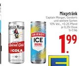 Spirituosen im EDEKA Prospekt Spiced Gold & Cola von Captain Morgan im aktuellen EDEKA Prospekt für 1,99 €