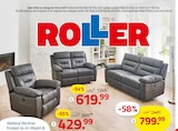 Aktuelle Fernsehsessel Angebote bei ROLLER in Hildesheim Aktuelles Polstergarnitur Angebot bei ROLLER in Hildesheim ab 429,99 €