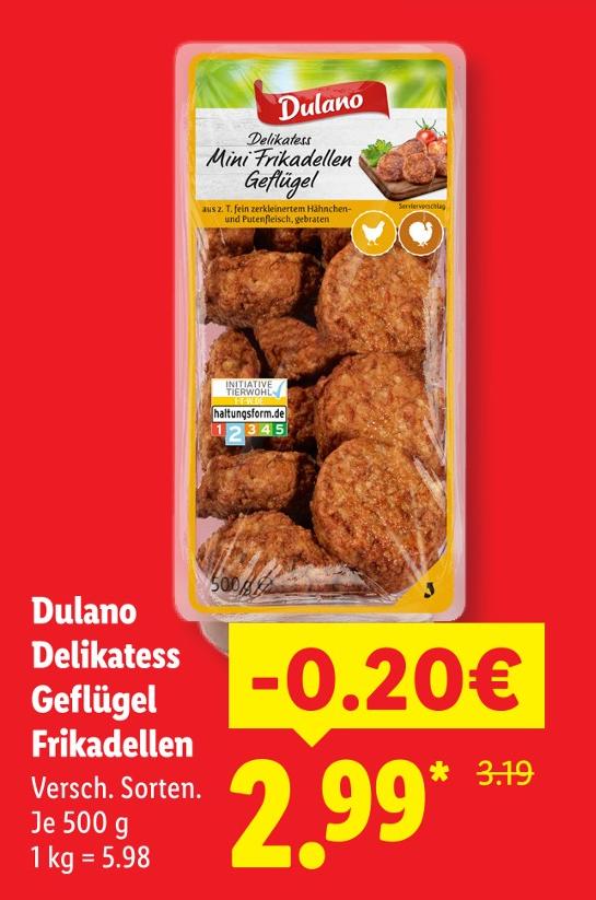Delikatess Geflügel Frikadellen