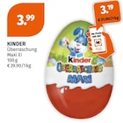 Überraschung Maxi Ei von KINDER im aktuellen Müller Prospekt für 3,19 €