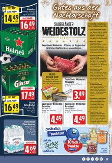 Bier im aktuellen EDEKA Prospekt (Soest) Bier im EDEKA Prospekt "Aktuelle Angebote" mit 24 Seiten (Soest)