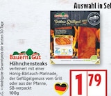 Hähnchensteaks von Bauern Gut für 1,79 € bei EDEKA im Angebot Hähnchensteaks von Bauern Gut im aktuellen EDEKA Prospekt