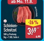 Schinken-Schnitzel bei ALDI Nord im Bad Langensalza Prospekt für 3,69 €