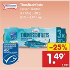 Thunfischfilets im Angebot bei Netto Marken-Discount in Niederkassel Thunfischfilets Angebote von Dreimaster bei Netto Marken-Discount Niederkassel für 1,49 €