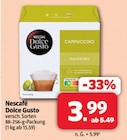 Cappuccino im Angebot bei Markant Nordwest in Osnabrück Cappuccino Angebote von Nescafé Dolce Gusto bei Markant Nordwest Osnabrück für 3,99 €