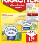 Butter oder Streichzart von Landliebe für 1,99 € bei Netto Marken-Discount im Angebot Butter oder Streichzart von Landliebe im aktuellen Netto Marken-Discount Prospekt