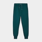 Promo Pantalon de jogging taille élastiquée vert foncé garçon à 5,99 € dans le catalogue La Halle à Lunel
