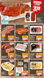 Bratwurst Angebot im aktuellen REWE Prospekt auf Seite 8