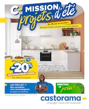 Catalogue Bricolage Castorama en cours à Jonquières et alentours, "C - mission projets d'été", 28 pages, 19/06/2024 - 08/07/2024