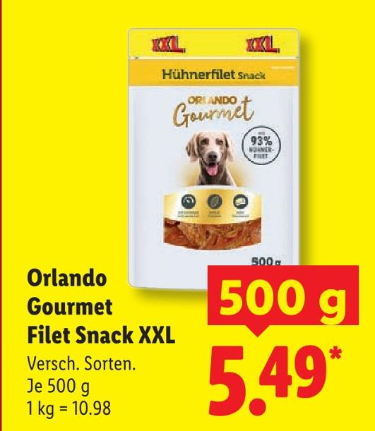 Gourmet Filet Snack XXL
