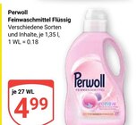 Feinwaschmittel Flüssig im Angebot bei GLOBUS in Wetzlar Feinwaschmittel Flüssig Angebote von Perwoll bei GLOBUS Wetzlar für 4,99 €
