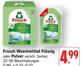Waschmittel Flüssig Aloe Vera Angebote von Frosch bei E center Tübingen für 4,99 €