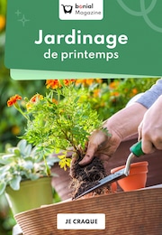 Prospectus Magazine à Boulogne-Billancourt, "Jardinage de printemps", 1 page, 06/03/2024 - 31/05/2024
