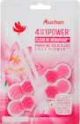 Bloc WC power détartrant auchan - AUCHAN en promo chez Auchan Hypermarché Aix-les-Bains à 2,39 €