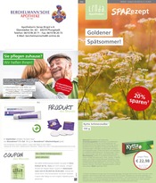Aktueller LINDA Premiumapotheke Apotheken Prospekt in Riedstadt und Umgebung, "Aktuelle Angebote" mit 3 Seiten, 01.09.2025 - 30.09.2025