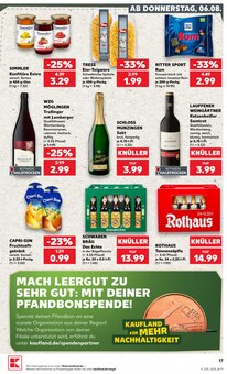 Bier im aktuellen Kaufland Prospekt (Lörrach) Bier im Kaufland Prospekt "Hier bin ich richtig" mit 56 Seiten (Lörrach)