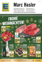 EDEKA Prospekt für Witten: "Aktuelle Angebote", 16 Seiten, 21.12.2024 - 24.12.2024