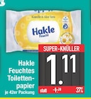 Feuchtes Toilettenpapier im EDEKA Prospekt Feuchtes Toilettenpapier von Hakle im aktuellen EDEKA Prospekt für 1,11 €