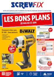 Prospectus Screwfix à Condé-sur-Iton: "LES BONS PLANS", 12} pages, 28/05/2024 - 25/06/2024