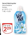 Weichspüler im Angebot bei GLOBUS in Leipzig Weichspüler Angebote von Vernel bei GLOBUS Leipzig für 2,29 €