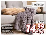 Kuscheldecke im Angebot bei Segmüller in Bornheim Kuscheldecke Angebote von Noblesse bei Segmüller Bornheim für 14,99 €