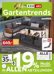 Aktueller XXXLutz Möbelhäuser Möbel & Einrichtung Prospekt in Wittenburg und Umgebung, "Gartentrends" mit 4 Seiten, 30.06.2025 - 13.07.2025