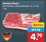 Schweine-Bauch im Angebot bei Netto Marken-Discount in Kamen Schweine-Bauch Angebote bei Netto Marken-Discount Kamen für 4,79 €