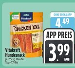 Hundesnack Chicken XXL im EDEKA Prospekt Hundesnack Chicken XXL von Vitakraft im aktuellen EDEKA Prospekt für 3,99 €