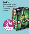 Beck‘s Angebote bei V-Markt Langenau für 3,79 €