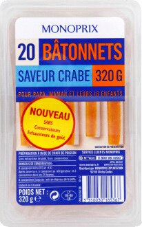 Poisson - Monoprix - Monoprix Poisson - Monoprix à 1,91 € dans le catalogue Monoprix "Vous ne verrez ça nouilles par ailleurs"