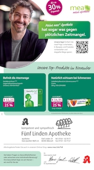 Aktueller mea - meine apotheke Prospekt "Unsere November-Angebote" Seite 1 von 4 Seiten für Biberach