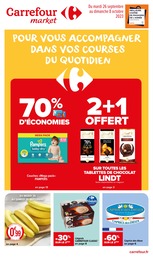 Catalogue Carrefour Market avec 20 pages de promos Prospectus Carrefour Market, "Carrefour Market", pages, 26/09/2023 - 08/10/2023