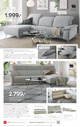 XXXLutz Möbelhäuser Wohnlandschaft im Prospekt 
