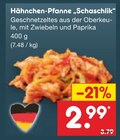 Hähnchen-Pfanne „Schaschlik“ Angebote bei Netto Marken-Discount Bremerhaven für 2,99 €