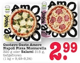 Amore Napoli Pizza Mozzarella Angebote von Gustavo Gusto bei E center Karlsruhe für 2,99 €