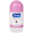 Déodorant bille Sanex Anti-taches en promo chez Action Caen à 1,49 €