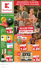 Aktueller Kaufland Supermarkt Prospekt in Schwendi und Umgebung, "KNÜLLER" mit 67 Seiten, 27.04.2026 - 29.04.2026