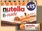 B-ready Gaufrettes Fourrées - Nutella en promo chez Netto Le Mans à 1,99 €