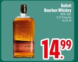 Bourbon Whiskey im EDEKA Prospekt Bourbon Whiskey von Bulleit im aktuellen EDEKA Prospekt für 14,99 €
