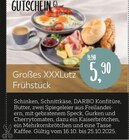 Großes XXXLutz Frühstück Angebote bei XXXLutz Möbelhäuser Wiesbaden für 5,90 €