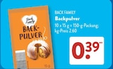 Backpulver bei ALDI SÜD im Prospekt "" für 0,39 €
