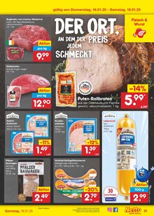 Rollbraten im Netto Marken-Discount Prospekt "Aktuelle Angebote" mit 57 Seiten (Trier)