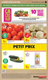 Prix et réduction Courgette dans le prospectus Intermarché Express en cours Offre Courgette dans le catalogue Intermarché Express du moment à la page 3