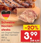 Schweine-Nackensteaks im aktuellen Netto Marken-Discount Prospekt