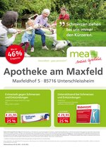 mea - meine apotheke Prospekt für Unterschleißheim mit 4 Seiten mea - meine apotheke Prospekt für Unterschleißheim: "Unsere Mai-Angebote", 4 Seiten, 01.05.2021 - 31.05.2021